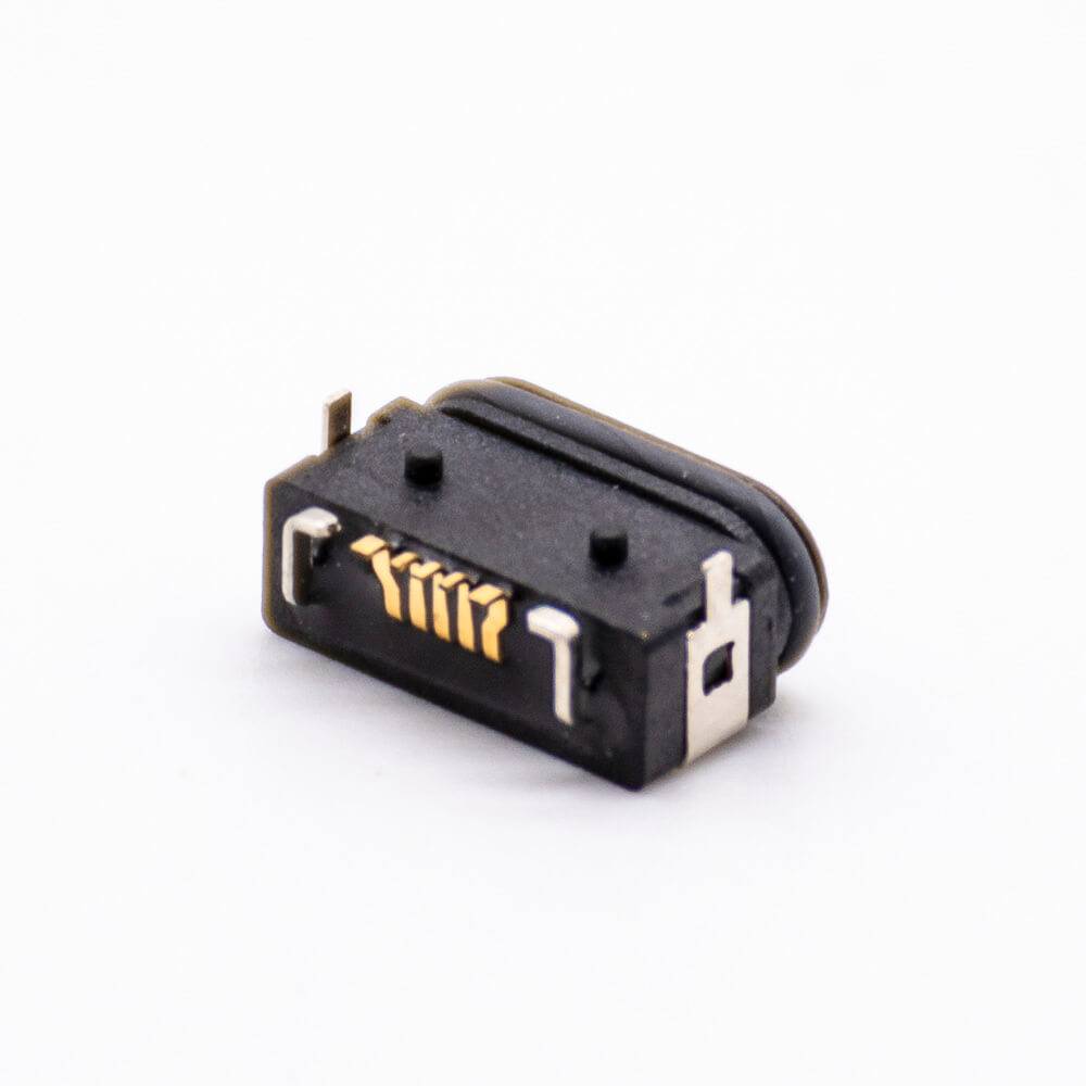 USB MICRO B Type 5Pin SMT/dIP IPX8 MICRO USB Waterproof Female Connector