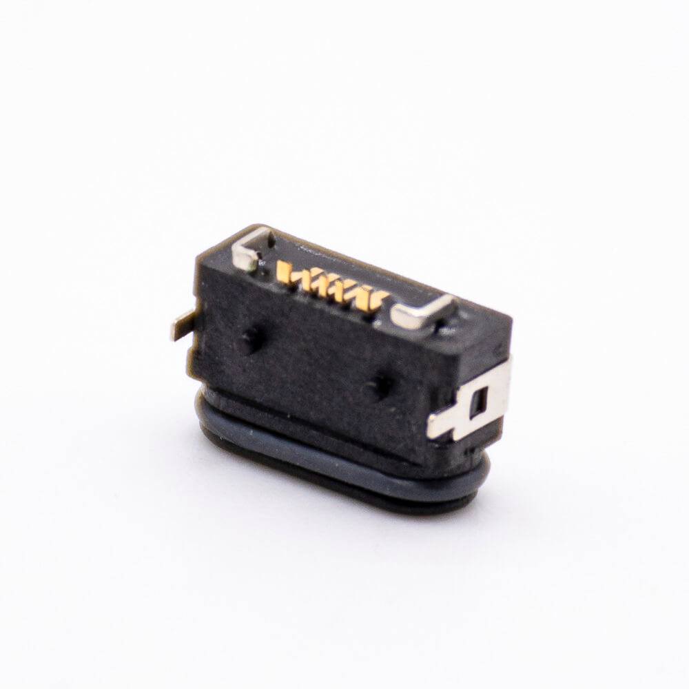 USB MICRO B Type 5Pin SMT/dIP IPX8 MICRO USB Waterproof Female Connector